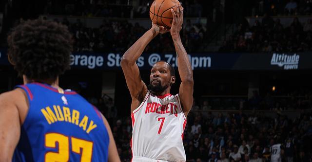 世界杯视频直播-三分33中4！杜兰特：掘金轻视我们的投篮 而我们未能予以回应